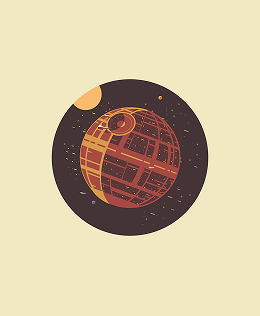 Death star illustration