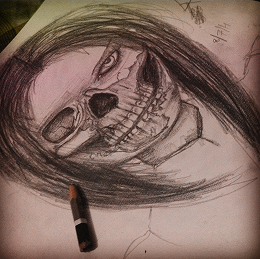 Skull sketch